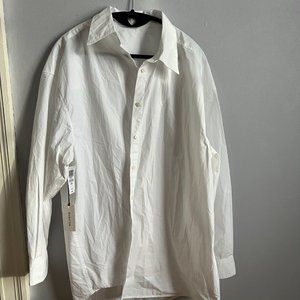 Babaton White Button Down Shirt